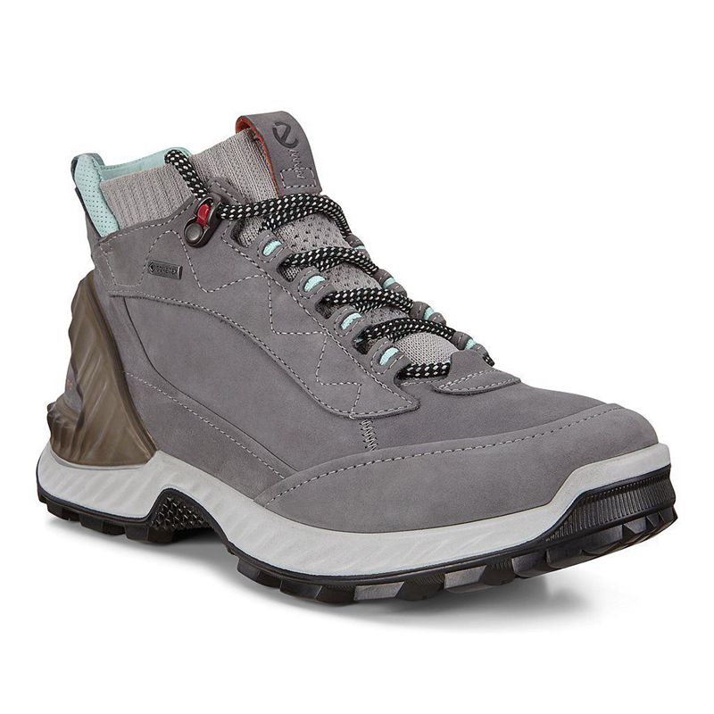 Women Ecco Exohike W - Gore-Tex Grey - India MVJYLT954